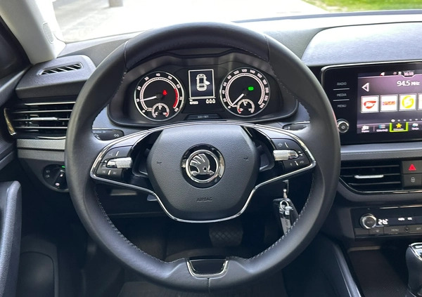 Skoda Scala cena 79800 przebieg: 87553, rok produkcji 2021 z Krapkowice małe 232